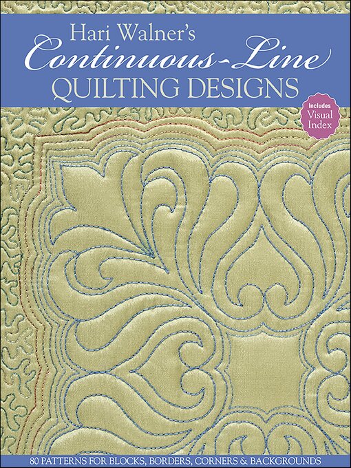 Title details for Hari Walner's Continuous-Line Quilting Designs by Hari Walner - Available